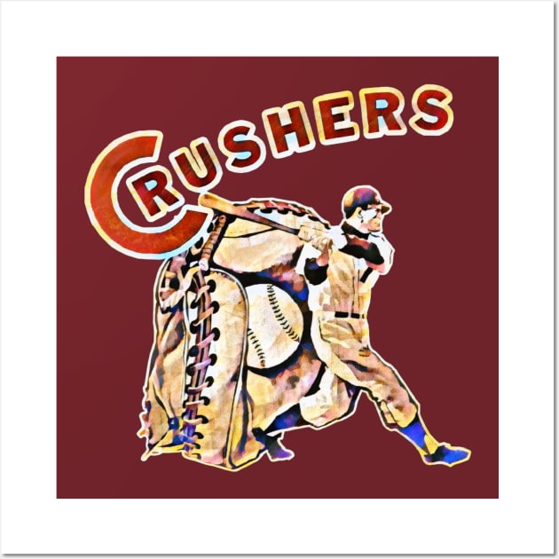 Lodi Crushers Baseball Wall Art by Kitta’s Shop